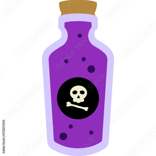 Halloween Poison Illustration