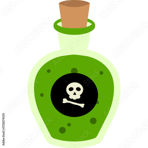 Halloween Poison Illustration