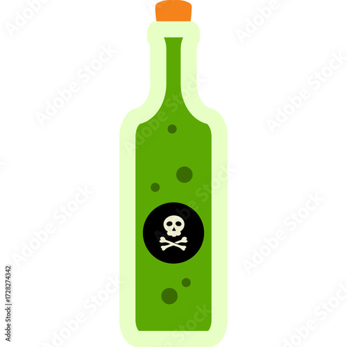 Halloween Poison Illustration