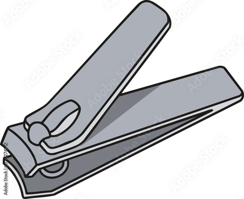 nail clippers isolated on white background
