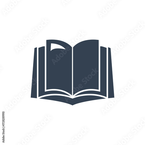 book design icon vecktor ilustration