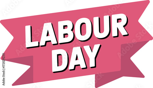 Celebrate labour day with banner design and holiday promotions