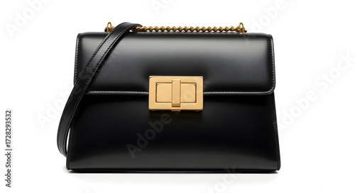 Fashion Handbag on White Background