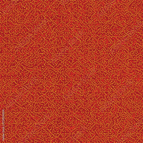 幾何学模様のテクスチャ背景、赤と黄色の抽象的なパターンデザイン