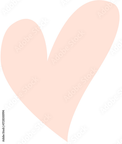 heart isolated on white background