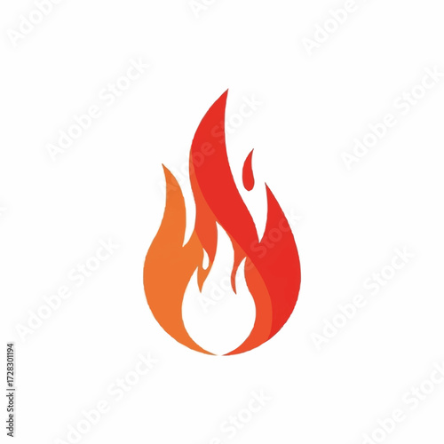 vector fire icon