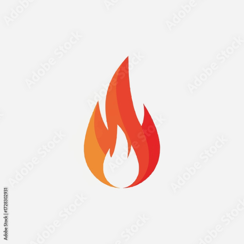 vector fire icon