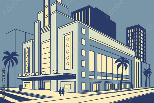 Dolby Theatre in Los Angeles, California, modern venue home to Academy Awards