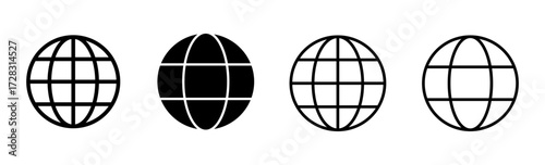Web icon set. go to web icon. web click icon