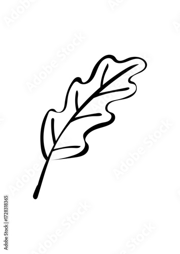 Blatt im Wind