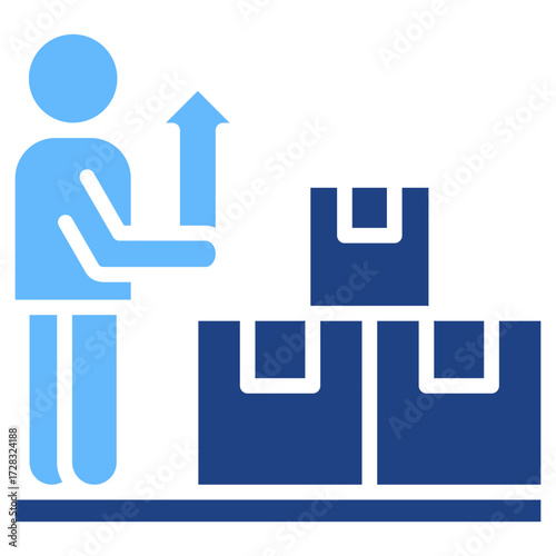 Producer Supply glyph color icon