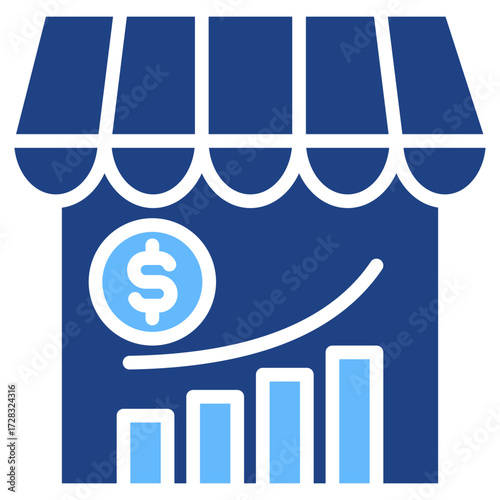 Market Price glyph color icon