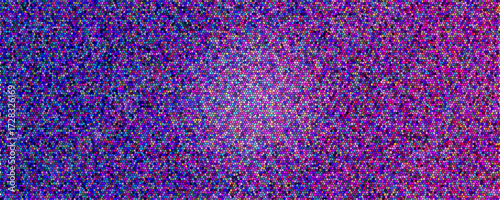 Intricate abstract pattern with purple and pink hues, creating a complex and visually stimulating background for various designs