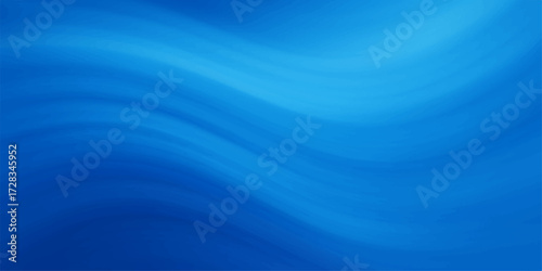 Abstract blue wave pattern with soft flowing lines creating a liquid texture for digital wallpaper design