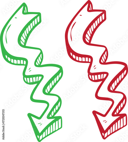 vector illustration set of arrows design