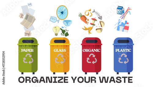 garbage can be used for recycling