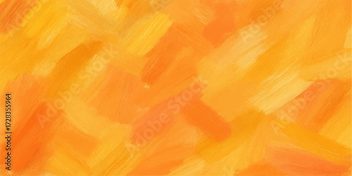 Abstract orange fire background with yellow and red flames, hot smoke texture, and modern art design pattern