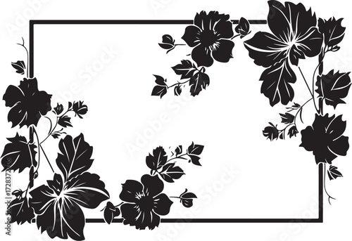 Decorative Frame Silhouette