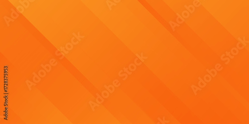 Modern orange abstract background with elegant bright diagonal lines