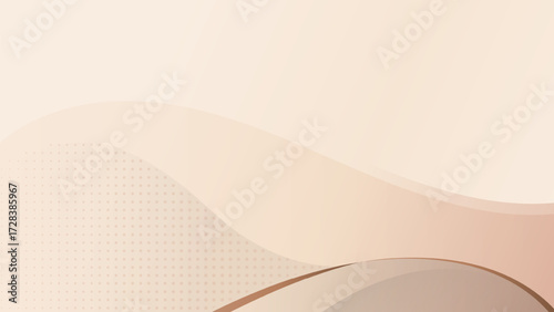 Soft pastel abstract background with gentle curves and subtle shadows creating a serene and elegant atmosphere