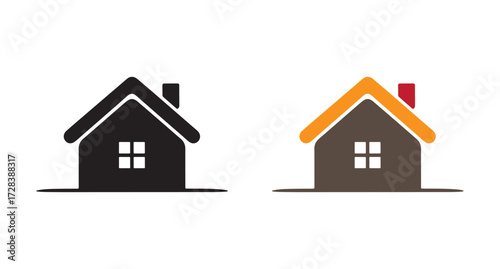 House icon set. vector illustration eps 10