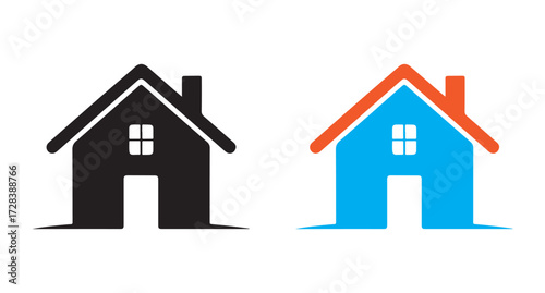 House icon set. vector illustration eps 10