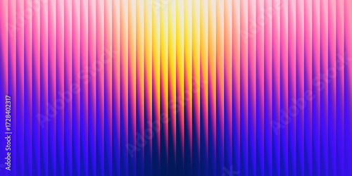 Abstract vertical lines with gradient color effect