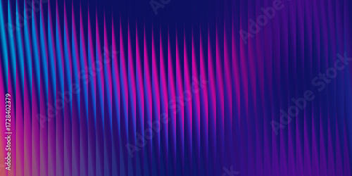 Abstract vertical lines in shades of purple and blue