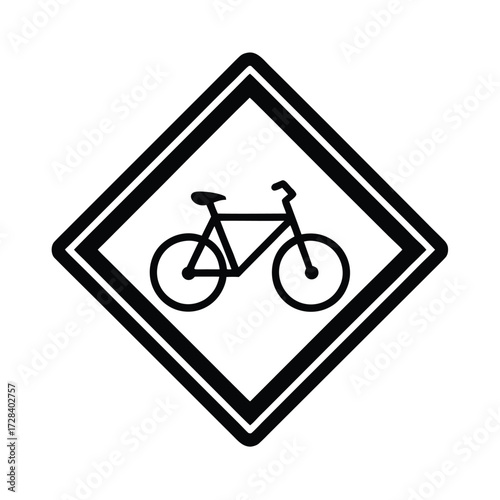Bicycle Lane Road Sign
