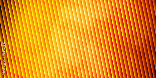 Diagonal yellow and orange striped pattern close up