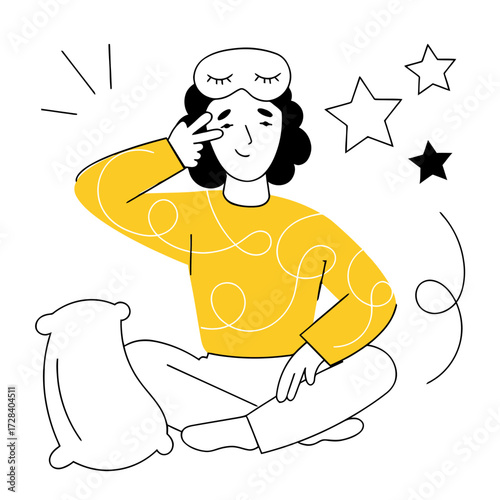 Design yellow sweater illustration fashion apparel clothing garment textile design style outfit warm cozy casual verctor art illustration png