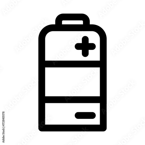 Charging battery icon