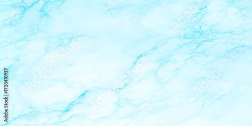 Granite blue marble background wall surface with natural and polished abstract ice surface texture, Blue marble texture background with intricate veins, smooth polished surface, and elegant texture.