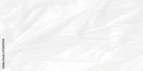 white crumbled and scratched paper banner background with empty space, White paper texture background with subtle fibers and soft surface, perfect for minimal and elegant designs. 