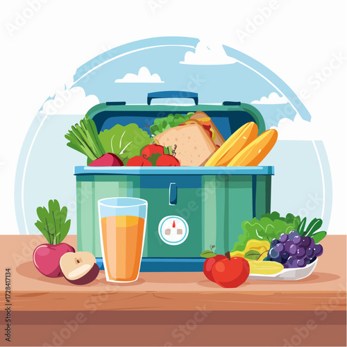 healthy food concept