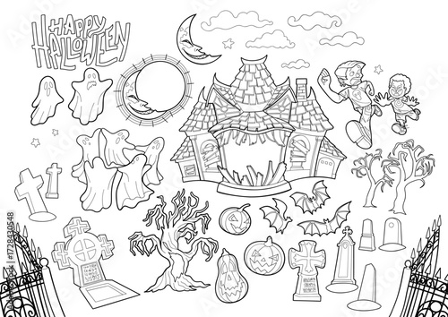 Halloween vector collection