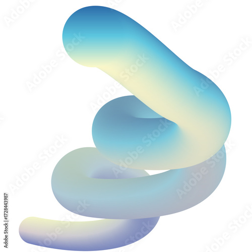 Holographic 3D Squiggle