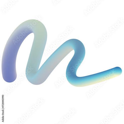Holographic 3D Squiggle