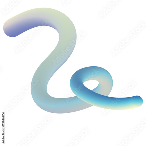 Holographic 3D Squiggle