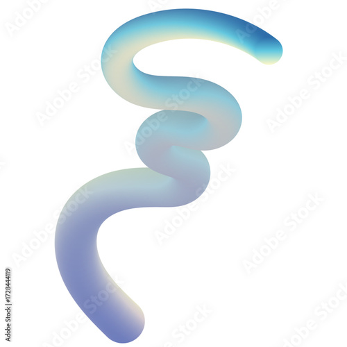Holographic 3D Squiggle
