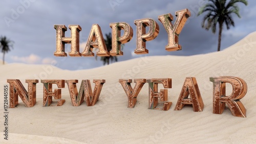 Happy New Year in a Desert Oasis