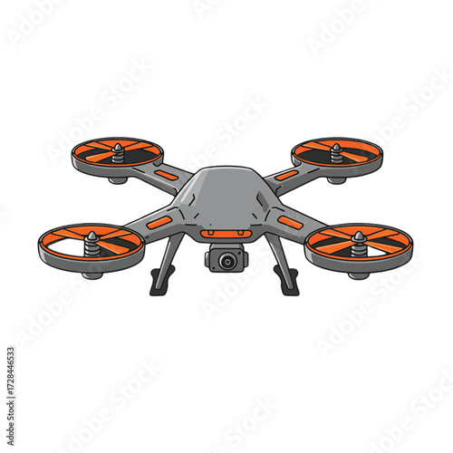 High Performance Quadrotor Drone with Camera for Aerial Photography and Videography