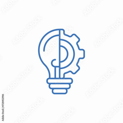 innovation idea icon sign vector