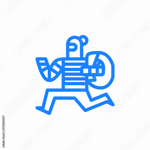 robber criminal icon sign vector