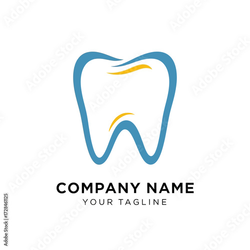 tooth logo vector