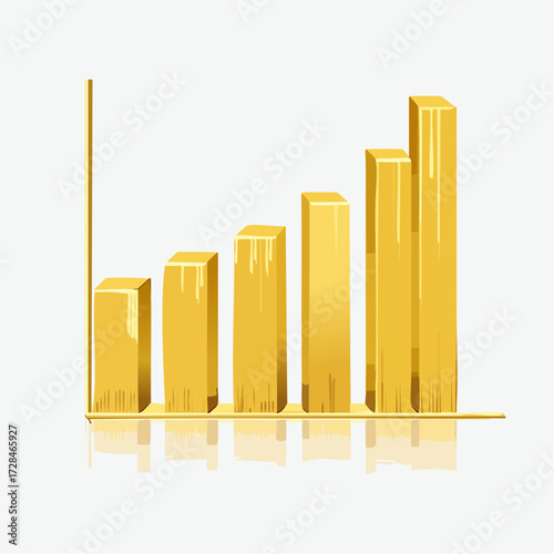 Golden bars chart