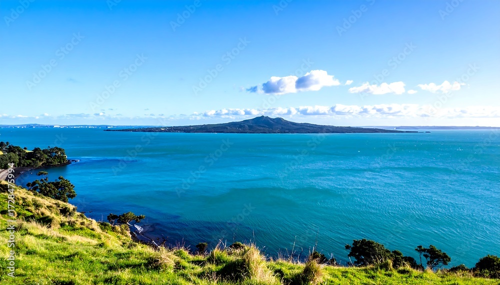 Fototapeta premium Panoramic view of an island