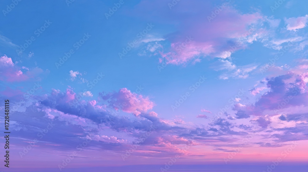 Obraz premium Pastel sky cloudscape