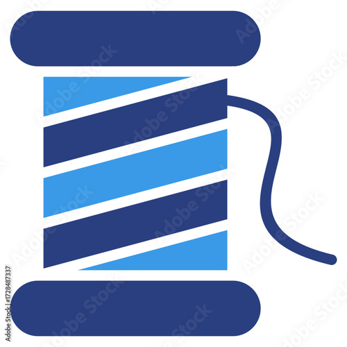 Thread Spool  Icon Element For Design