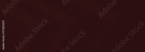 Red arrows background. Abstract triangle gradient wallpaper. Repeated arrow stripes backdrop for flyer, banner, poster, presentation. Thin to thick linear game or sport texture. Vector masculine bg